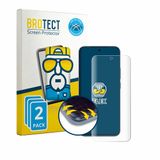 BROTECT - Screenprotector voor Vivo Y600 Turbo - Folie Beschermfolie transparant volledig dekking - 2 Stuks