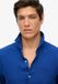 Superdry Linnen Vacation overhemd met borduursel Heren Lange mouwen shirts Elite Blue S