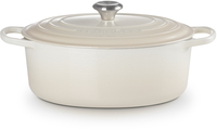 Le Creuset Signature Oval Dutch Oven - 31cm / 6.3L - Meringue