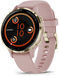 Garmin Venu 3S Smartwatch - 1.2" AMOLED Display - Gold/Rose - Pink Band