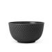 Lyngby Porcelæn Bol Rhombe Earth Ø11 cm Ardoise