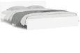 vidaXL Bedframe met hoofdeinde wit 180x200 cm