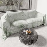 PETTI Artigiani Italiani Sprei voor tweepersoonsbed, lente en zomer, lichte deken voor tweepersoonsbed, beddengoed, saliebladeren, 100% Made in Italy