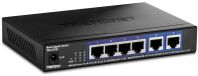 Switch réseau - 6 ports - 10G - 4 x 2,5g et 2 x 10G