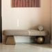 Richmond Interiors Richmond Bankje Alexander Jones 148cm, Tweed stof - Brown