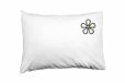 Bona Basics Decoratieve kussenhoes, Huisdecoratie, voor bank, cafetaria, Afmeting: 50x35 cm, Kleur: Wit