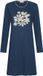 Pastunette Nachthemd Nordic Bloom Bio Katoen Blauw Maat 38