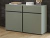 Mobistoxx CROSSAIR Commode CROSSAIR 2 portes 2 tiroirs vert