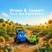 Orson & Jasper Save the Sunflowers: A Preschool Lawn Mower Adventure About Kindness, Teamwork and Helping Others
