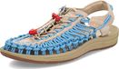 Keen Uneek Safari/vivid Blue Sandales Femme Bleu Taille 36