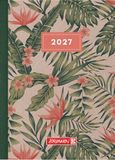 BRUNNEN 1073115017 Taschenkalender Mod. 731 2027 "Tropical" A6, Karton