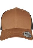 Flexfit Uniseks honkbalpet, ondoorzichtig, Caramel/Black, One size