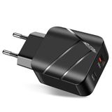 Leyf 28 W USB A type C 2-in-1 oplader