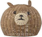 Bloomingville Abat-jour Lilu Ours Rotin Naturel Ø40x30 cm