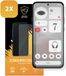 MobyDefend 2-Pack MobyDefend Screenprotectors - Geschikt voor Nothing Phone (4b) - Case-Friendly Screensavers - Gehard Glas