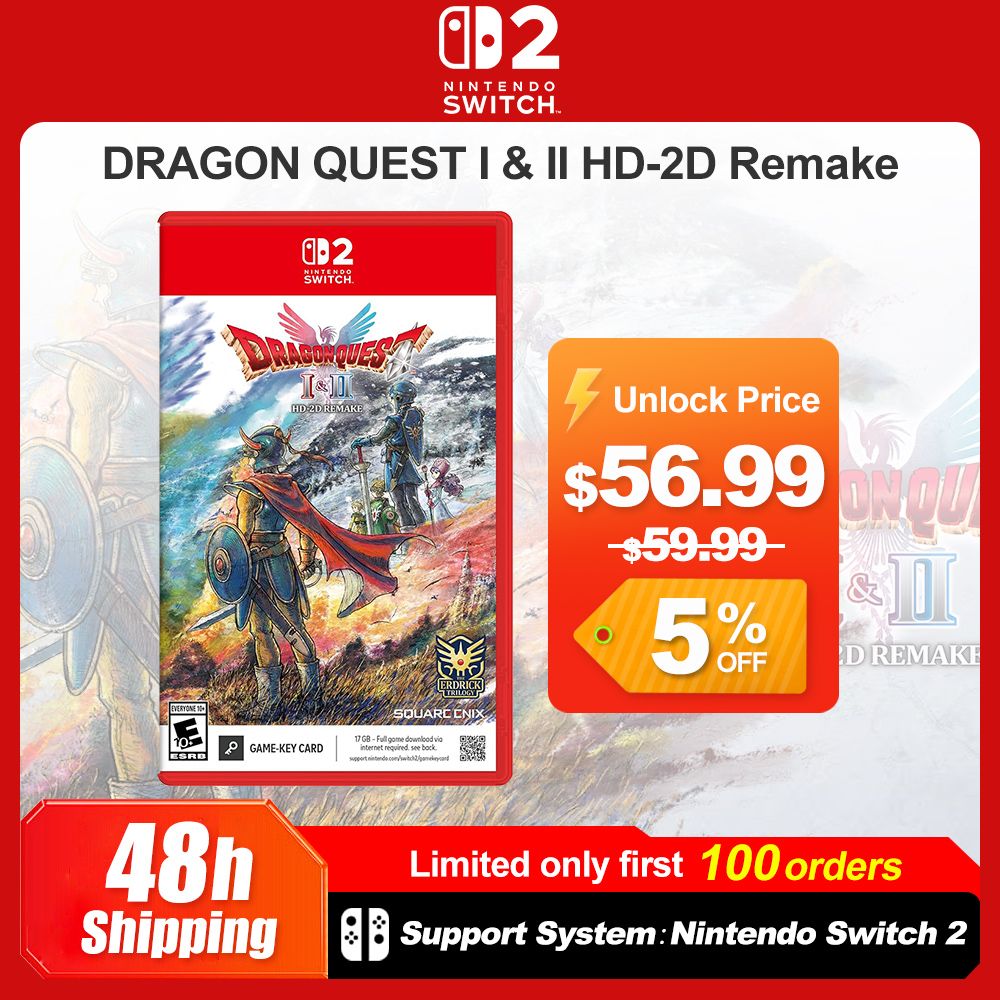Nintendo Switch 2 DRAGON QUEST I & II HD-2D Remake