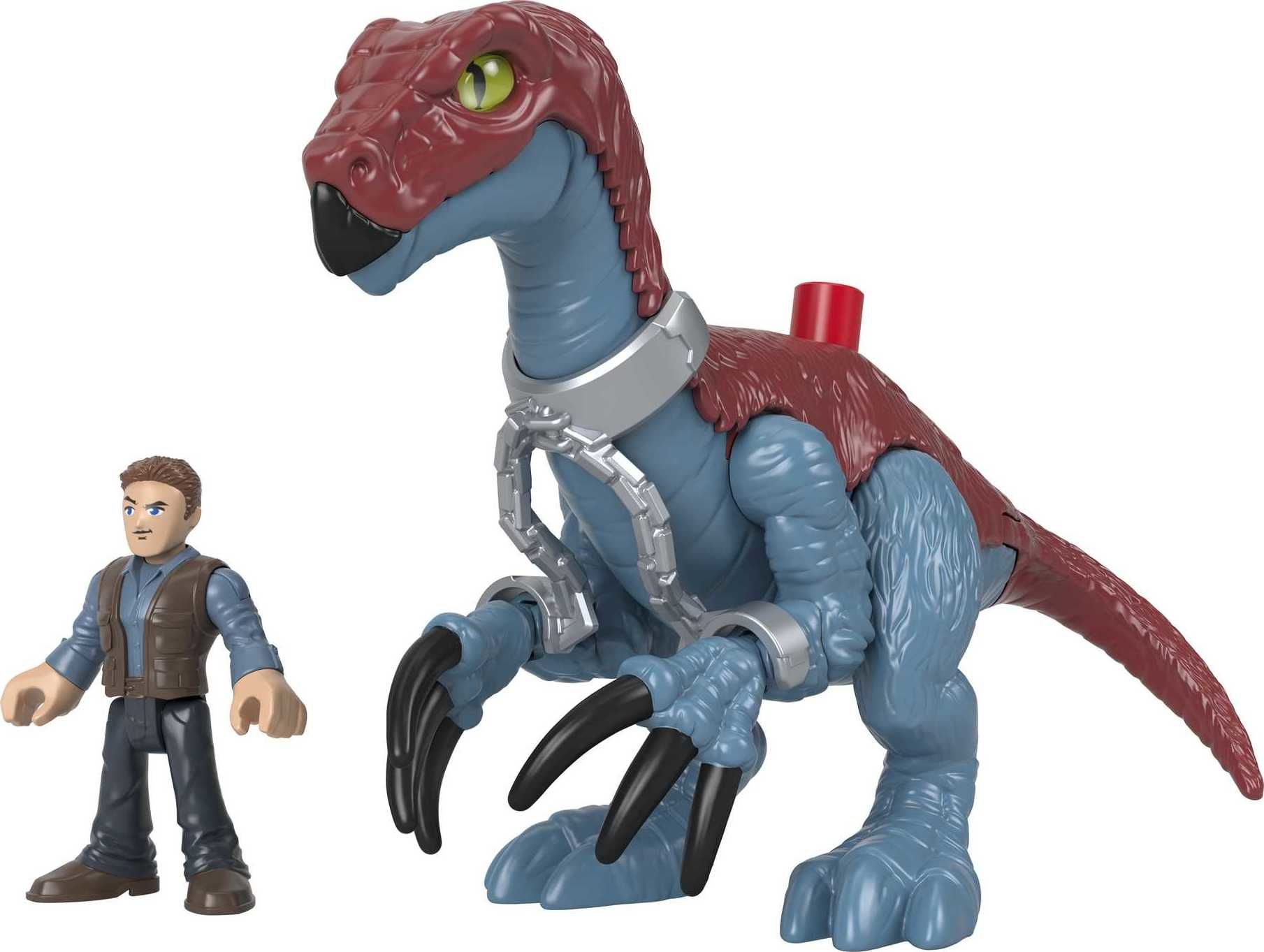 Fisher-Price Imaginext Jurassic World Therizinosaurus & Owen