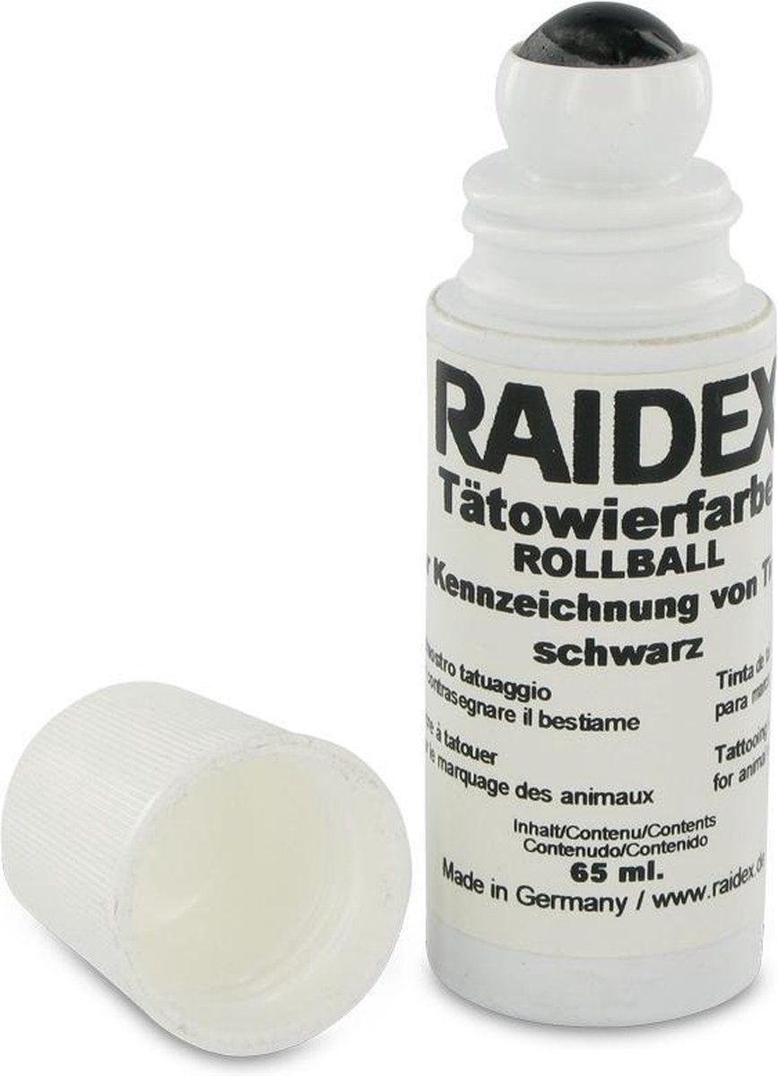 Hauptner Tatoeërpasta roller zwart