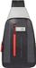 Piquadro Sac bandoulière convertible Urban Mono Sling Bag Gris - Noir