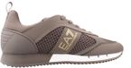 Ea7 Emporio Armani Lacets Noir & Blanc Chaussures Gris EU 42