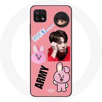 Maniacase Etui voor Samsung Galaxy A22 5G BTS Bangtan Boy BT21 Cooky Jungkook ARMY