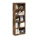 Furinno Rail 5-Tier Open Plank Boekenkast, Amber Pine