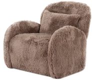 DÉJA Living Fauteuil Alta - Taupe Fluffy