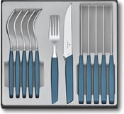 Victorinox Swiss Modern Bestekset - 12-delig - Blauw