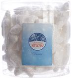 Decoris Sneeuwsterren foam d3.5 cm wit 48st