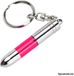 Spycams4u.be Antistatische Sleutelhanger - Rood - Anti Statische ESD Elektriciteit Keychain Band - Anti Schock Armband / Polsband Alternatief