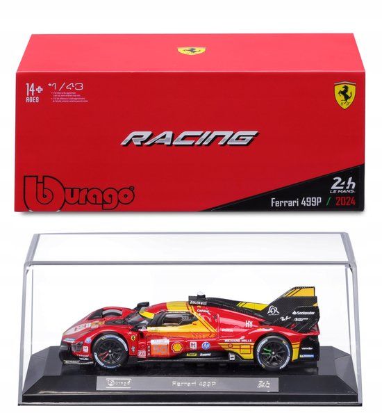 Bburago Ferrari 499P LMH 2024 1:43
