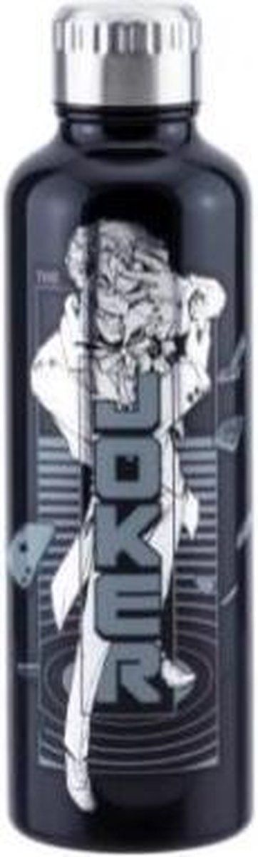 Paladone DC Comics: Batman Metal Water Bottle - Multicolour