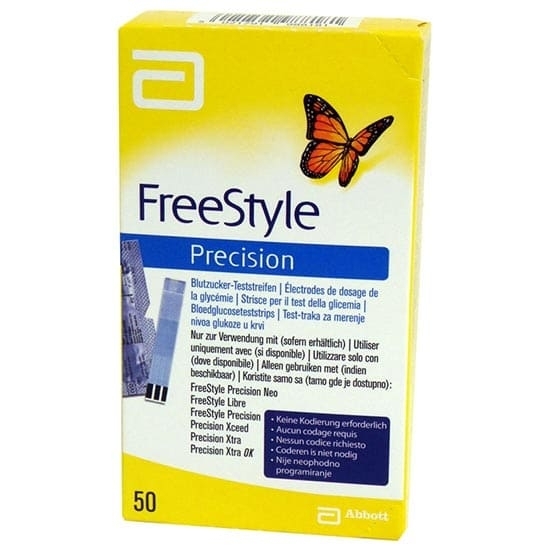 Freestyle Precision 50 Strips