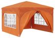 vidaXL Pop-up Feesttent 290 x 290 x 245 cm Oranje