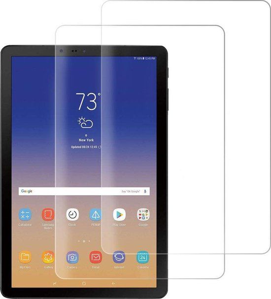 2x Screenprotector Tempered Glass Samsung Galaxy Tab S4 10.5 - 2.5D 9H (0.3mm) - ZT Accessoires