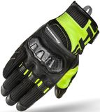 SHIMA X-Breeze 2 Zwart Geel Handschoenen - Heren, Zomer, Leer, Maat S