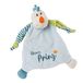 NICI 46734 Draak Kleine Prins, 25 x 25 cm vanaf 0 maanden – knuffeldoek voor baby's en peuters – babyknuffeldier/knuffeldoek – knuffeldoek voor meisjes en jongens, blauw/groen