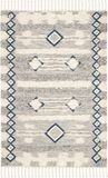 Safavieh Kenia Collectie KNY909 Vloerkleed - Wol - Grijs & Ivoor - 122 x 183 cm