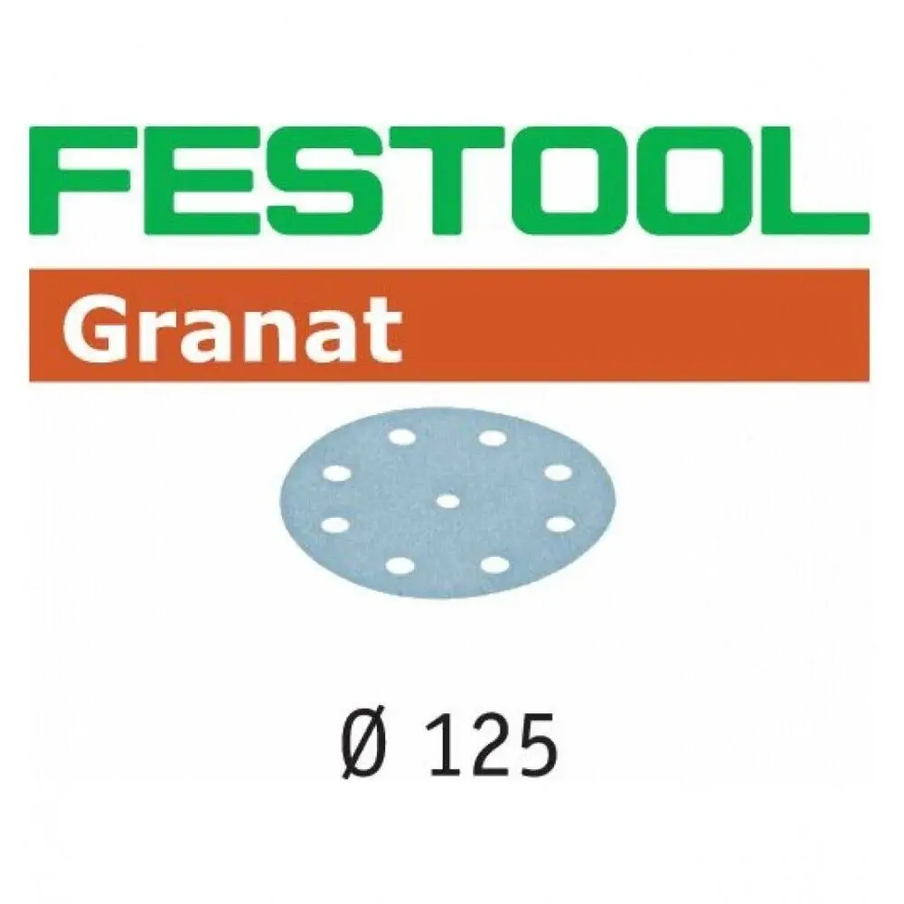 Festool Schuurschijf STF D125/8 P400 GR/100 Granat - 497177