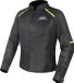 LS2 Breeze Dames motorfiets textieljas Zwart/Geel 5XL