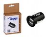 Akyga AK-CH-02 autolader met 2x USB-aansluiting 5 V/2,1 A zwart