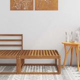 vidaXL Voetenbank Naturel 79 x 79 x 37 cm