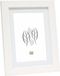 Deknudt Frames Deknudt Witte fotokader met witte passe-partout 20x25 S66KF1