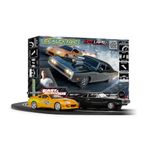 Scalextric Scalextric C1458P Racebaansets voor kinderen - Scalextric Fast and Furious Hot Laps Raceset, speelgoed en spellen met slotauto's - mini-autosets op schaal 1:32, EU-stekker