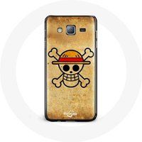 Maniacase Hoesje voor Samsung Galaxy A3 Manga One Piece Death's Head