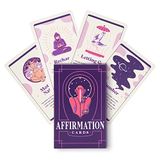PURPLE CANYON Dagelijkse affirmatiekaarten voor stressverlichting, meditatie en motivatie | Perfect Mindfulness-cadeau | dek van 52 kaarten