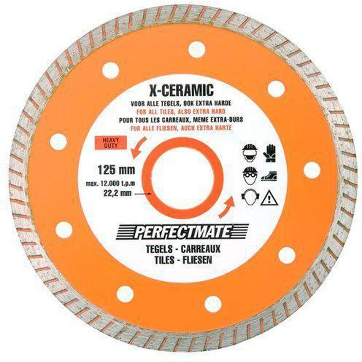 Inter Dynamics Diamantzaag Perfectmate 115mm X-ceramic - 8717154459487