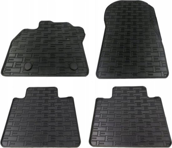 AutoStyle Rubber matten passend voor Renault Zoe 2012-2018 &amp; 2019-...