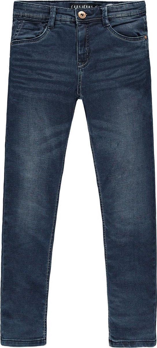 Cars Jeans Jongens Jog Jeans Prinze Slim Fit - Dark Used - Maat 128 - 8718082615501