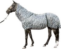 HKM Ekzemer deken -Zebra- wit/zwart 215
